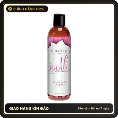 (Che Tên) Gel Hậu Môn Siêu Trơn Diệt Khuẩn Soothe Anal Antibacterial Glide - Mỹ Hộp Trắng Kín