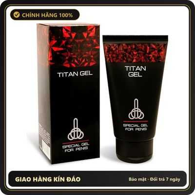 (Che Tên) Gel Titan Nga 451967 Bảo Mật Tuyệt Đối - sạc USB, chất liệu an toàn cho da, dễ vệ sinh