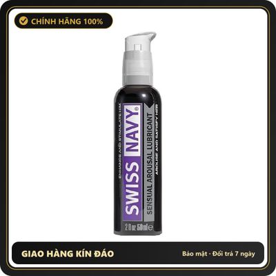 (Che Tên) Gel Bôi Trơn Tăng Khoái Cảm Cho Nam Nữ Swiss Navy - USA - Hàng Mới Về