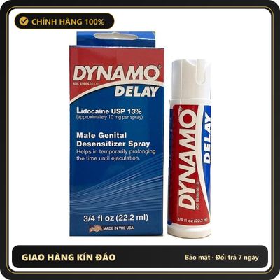 (Che Tên) Xịt dành cho nam giới Dynamo Delay USA Giao Nhanh Toàn Quốc