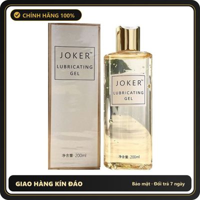 (Che Tên) Chất Bôi Trơn Quan Hệ Gốc Nước Joker Lubricating - 200ml Giao Nhanh Toàn Quốc