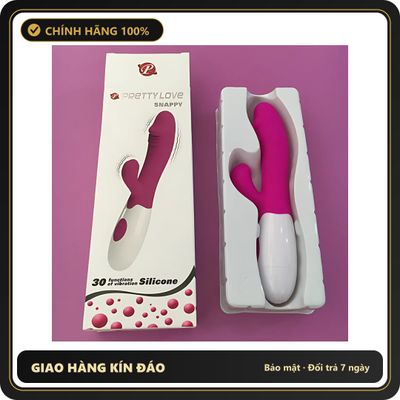 (Che Tên) Dương vật giả Pretty Love silicon rẽ nhánh 12 Chế Độ Rung - Hàng Mới Về