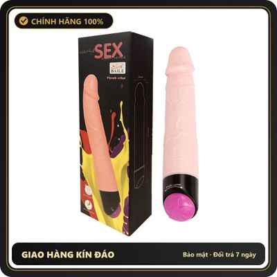 (Che Tên) Đồ chơi tình yêu Baile 2 pin có rung ngoáy - Hàng Mới Về