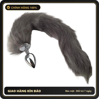 (Che Tên) Đuôi cáo BDSM hỗ trợ tăng khoái cảm - Hàng Mới Về - sạc USB, rung êm không tiếng động, chất liệu an toàn cho da