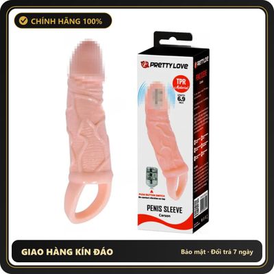 (Che Tên) Bao Cao Su Đôn Dên Pretty Love Rung Đầu – Tăng Kích Thước, Nâng Tầm Cuộc Yêu! - Hàng Mới Về