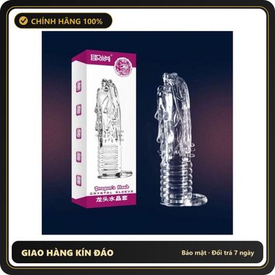 (Che Tên) Bao Cao Su Đôn Dên Đầu Rồng Tăng Kích Thước, Tăng Khoái Cảm Bảo Mật Tuyệt Đối
