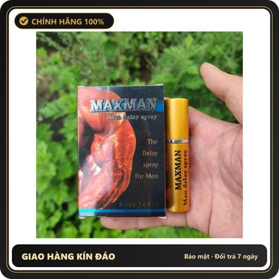 (Che Tên) Xịt Chống XTS Maxman – Giải Pháp Lâu Dài Cho Nam Giới Hỗ Trợ 24/7