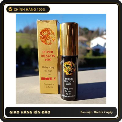 (Che Tên) Xịt Super 6000 - Xịt Kéo Dài Nhịp Yêu Giao Nhanh Toàn Quốc
