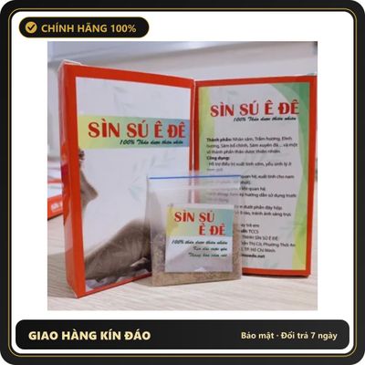 (Che Tên) Sìn Sú Ê Đê Dạng Bột – 100% Thiên Nhiên, Giải Pháp Tốt Cho Nam Giới Chuẩn Auth