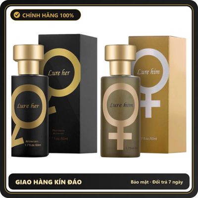 (Che Tên) Nước Hoa Lure Her, Him (Nam Nữ) Kích Thích - Cực Mạnh Hỗ Trợ 24/7