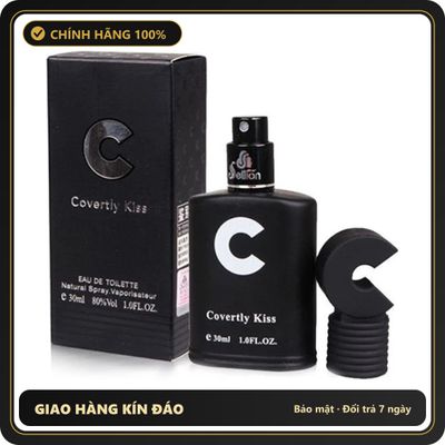 (Che Tên) Nước Hoa Kích Thích Nữ Covertly Kiss 30ml - Tăng Cường Ham Muốn Cao Cấp Bảo Đảm