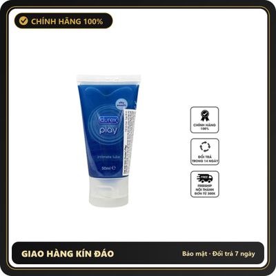 (Che Tên) Gel B.ô.i T.r.ơ.n Gốc Nước DUREX PLAY – Làm Mát, Trơn Mịn Cho Cuộc Yêu Thăng Hoa Hỗ Trợ 24/7