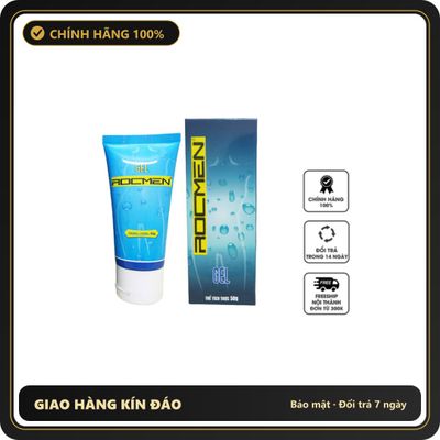 (Che Tên) Gel B.ô.i T.r.ơ.n Rocmen 50ml Chính Hãng - Giải Pháp Hoàn Hảo Cho Cuộc Yêu Thăng Hoa - Hàng Mới Về