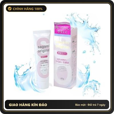 (Che Tên) Gel Bôi Trơn SAGAMI Nhật Bản – Mượt Mà Trơn Tru, Tăng Cảm Giác Thăng Hoa Cao Cấp Bảo Đảm