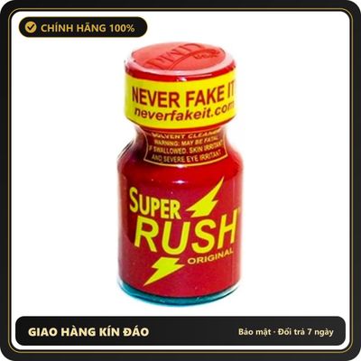 (Che Tên) Popper Super Rush 10ml Mỹ Chính Hãng PWD – Cảm Giác Mới Lạ, Hứng Khởi Ngập Tràn Giao Nhanh Toàn Quốc