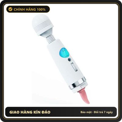 (Che Tên) Máy Massage Ji Bão LCD 2 Đầu – Động Cơ Rung Lưỡi Liếm Mạnh Mẽ, 12 Chế Độ Nhảy Số, Chống Nước Cao Cấp Bảo Đảm