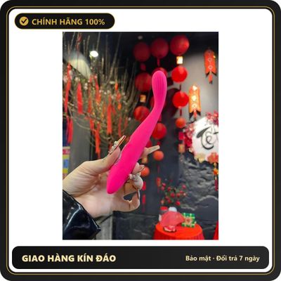 (Che Tên) Máy Massage Điểm G Guerlain – 10 Chế Độ Xung Động, Silicon Y Tế Thân Thiện (Sạc USB) Hộp Trắng Kín