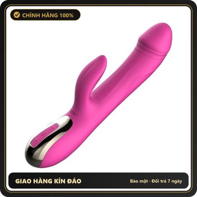 (Che Tên) Dương Vật Giả Kích Thích Điểm G LETEN Thunder – Tỏa Nhiệt 42 Độ C, 7 Chế Độ rung nhap chuyen dong day toi va lui, Silicon Cao Cấp Bảo Mật Tuyệt Đối