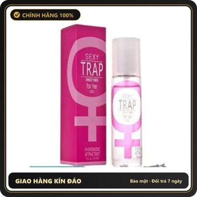 (Che Tên) Nước hoa hỗ trợ tăng ham muốn Sexy Trap For Her 193395 Giao Nhanh Toàn Quốc