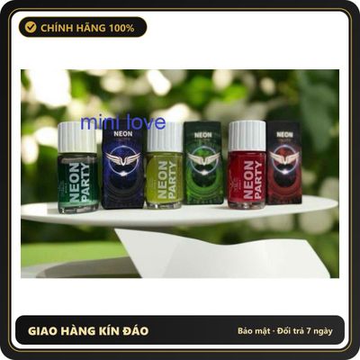(Che Tên) Chai hít popper mạnh NEON tăng hưng phấn, giảm đau, kéo dài thời gian Không đau đầu Bảo Mật Tuyệt Đối