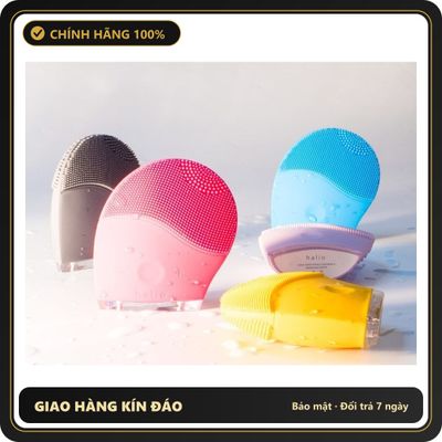 (Che Tên) Máy Rửa Mặt Halio Facial Cleansing & Massaging Device dành cho mọi loại da Hỗ Trợ 24/7