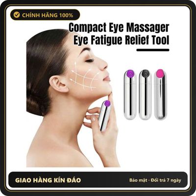 (Che Tên) Máy Massage Mắt 10 Chế Độ Rung - Thiết Bị Massage Trị Liệu Cao Cấp, Thoải Mái và Tiện Lợi, Sạc USB Bảo Mật Tuyệt Đối