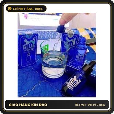 (Che Tên) Nước Uống Hỗ Trợ Sức Khỏe Nữ Blue Wizard - Giải Pháp Tăng Cường Sinh Lực Dành Cho Phụ Nữ, An Toàn và Hiệu Quả Hộp Trắng Kín