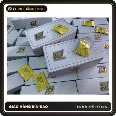 (Che Tên) Kẹo ngậm A7 hỗ trợ cho nam,hộp 10 viên Bảo Mật Tuyệt Đối