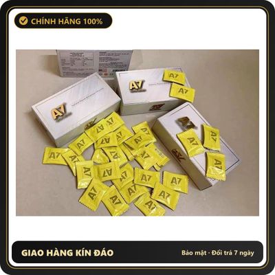 (Che Tên) kẹo ngậm A7 hcm hộp 10 viên Bảo Mật Tuyệt Đối - thành phần thiên nhiên, hàng chuẩn nguồn gốc rõ ràng, dùng đều đặn mỗi ngày