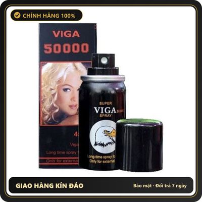 (Che Tên) Xịt Viga 50000 Spray Cho Nam 45ML 332837 - Hàng Mới Về