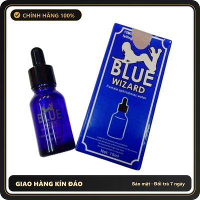 (Che Tên) Nước hỗ trợ tăng hưng phấn cho nữ Blue Wizard TBN [đổi tên khi giao] Cao Cấp Bảo Đảm