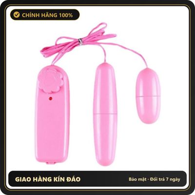 (Che Tên) Trứng rung tình yêu 2 đầu HQ Star kích thích nhiều điểm nhạy cảm ở nữ - Hàng Mới Về