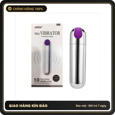 (Che Tên) Máy rung mát xa điểm G cao cấp Roselex Mini Vibrator 10 kiểu rung kích thích tột đỉnh [đổi tên khi giao] Hộp Trắng Kín