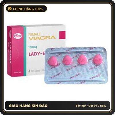 (Che Tên) Hộp 4 viên Lady Era Mỹ hỗ trợ tăng cường sinh lý nữ [đổi tên khi giao] Hỗ Trợ 24/7
