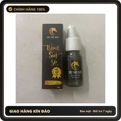 (Che Tên) Trùm Sìn Sú dạng nước bôi mát lạnh cô đặc kéo dài thời gian hiệu quả cho nam 10ml [che tên khi giao] Hộp Trắng Kín