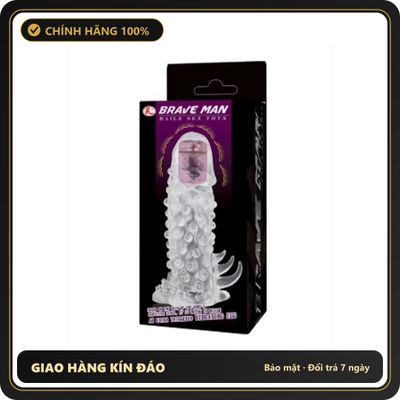 (Che Tên) BCS đôn siêu gai khủng có rung đầu Brave Man USA cao cấp dùng nhiều lần [đổi tên khi giao] Chuẩn Auth