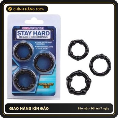 (Che Tên) Vòng đeo dương vật Stay Hard silicone tăng khoái cảm cuộc yêu [đổi tên khi giao] Cao Cấp Bảo Đảm