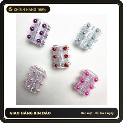 (Che Tên) Bao cao su đôn khúc bi tăng khoái cảm dùng lại nhiều lần Hỗ Trợ 24/7