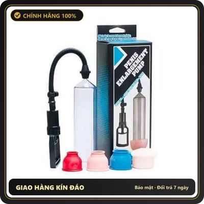 (Che Tên) Máy Tập To DV Cho Nam Giới Baile Penis Pump Bơm Tay Hộp Trắng Kín