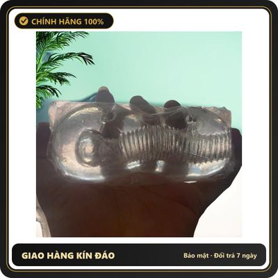 (Che Tên) Đồ Chơi Silicone Cho Nam Nhỏ Gọn Trong Suốt Cao Cấp Hộp Trắng Kín