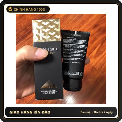 (Che Tên) Gel Titan Gold Rusia 50ml Hỗ Trợ Tăng Kích Thước Và Kéo Dài Thời Gian Yêu Hộp Trắng Kín