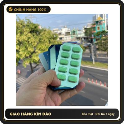 (Che Tên) Hộp 10 viên Thái xanh chính hãng tăng cường sinh lý nam phổ biến Hộp Trắng Kín