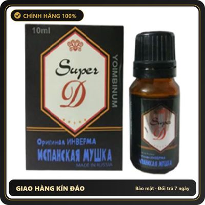 (Che Tên) Nước tăng hưng phấn Super D chính hãng Nga cải thiện sinh lý nữ mạnh mẽ Cao Cấp Bảo Đảm