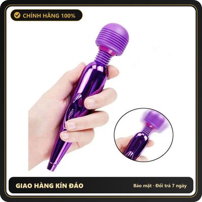 (Che Tên) Máy Massage Cổ Vai Gáy Cho Nữ 2 Tần Số Đệm Silicone Sạc Điện Hỗ Trợ 24/7