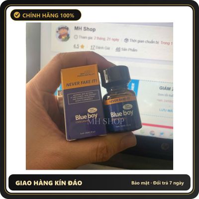 (Che Tên) Tinh dầu Poper Blue Boy 10ml Cao Cấp Bảo Đảm - chất liệu an toàn cho da, dễ vệ sinh, êm ái khi dùng