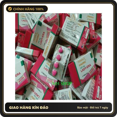 (Che Tên) LadyEra mỹ hộp 4v hỗ trợ, cải thiện sinh lý nữ hiệu quả Cao Cấp Bảo Đảm