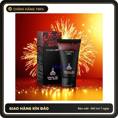 (Che Tên) Titan Gel 50ml dành cho nam giới Cao Cấp Bảo Đảm - sạc USB, chất liệu an toàn cho da, dễ vệ sinh