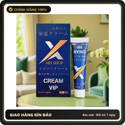 (Che Tên) Lọ kem vip nhật bản 20g giúp tăng thời gian hiệu quả cho nam cực hot Hộp Trắng Kín