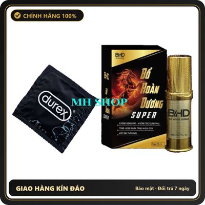 (Che Tên) [1 tặng 1] Bao cao su durex kéo dài 1 chiếc tặng lọ xịt super bhd Bảo Mật Tuyệt Đối