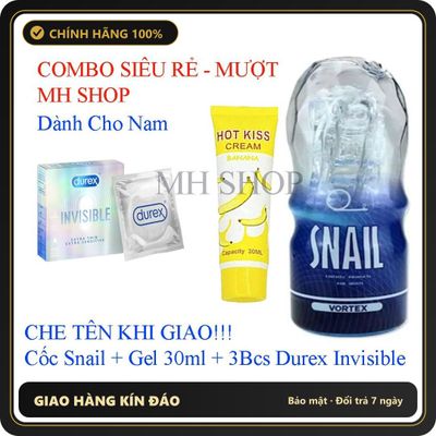 (Che Tên) Combo chăm sóc nam giới Cốc Gel Bao siêu mượt che tên Bảo Mật Tuyệt Đối